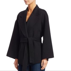 Theory Wool & Cashmere Belted Robe Jacket (Small)